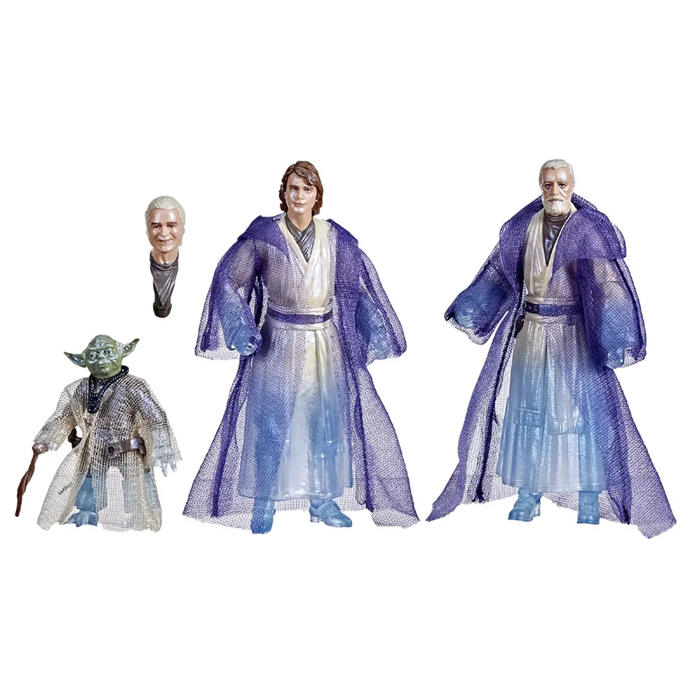 [In-Stock] Hasbro STAR WARS The Vintage Collection Jedi Spirits (Anakin Skywalker, Yoda, Obi-Wan Kenobi) Exclusive 3.75-Inch Toy - view 3