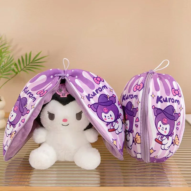 ตุ๊กตาสติทช์น่ารัก การ์ตูนซานริโอ้ ของเล่นซิปแปลงร่าง พวงกุญแจ จี้กระเป๋า ของตกแต่งห้อง ของขวัญวันเกิด วันหยุด