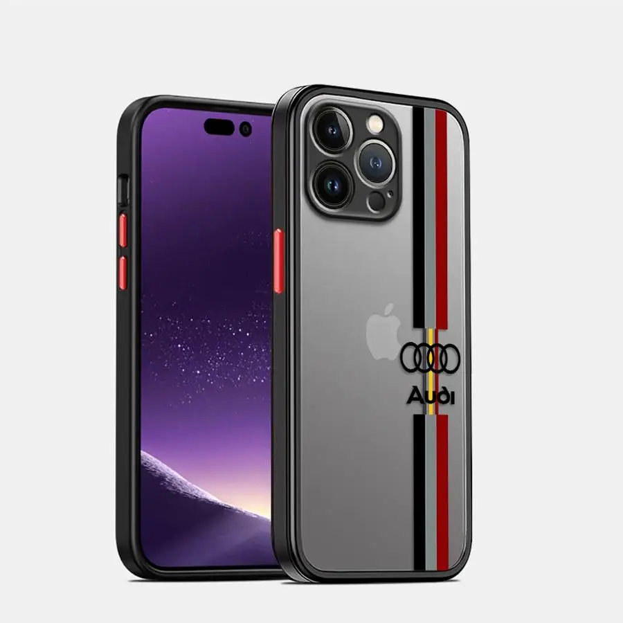 حافظة هاتف RS6 A-Audi Car Line لهاتف Apple iPhone 16 Pro 11 Pro Max 6s 12 Mini 15 Pro Max XR 13 Pro XS X 7 8 SE 14 16e SE TPU #2