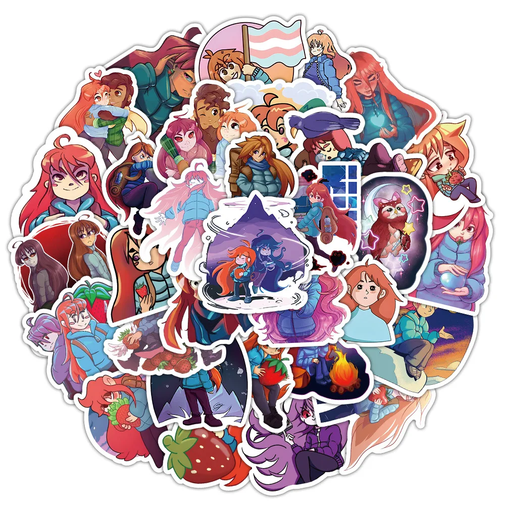 

10/30/53PCS Celeste Game Sticker Cartoon Graffiti DIY Motorcycle Helmet Refrigerator Laptop Guitar Luggage Waterproof Sticker