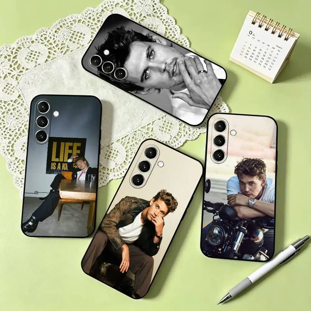 A-Austin B-Butler Actor Phone Case For Samsung Galaxy A73,A72,A71,A70,A53,A52,A51,Others Soft Black Cover