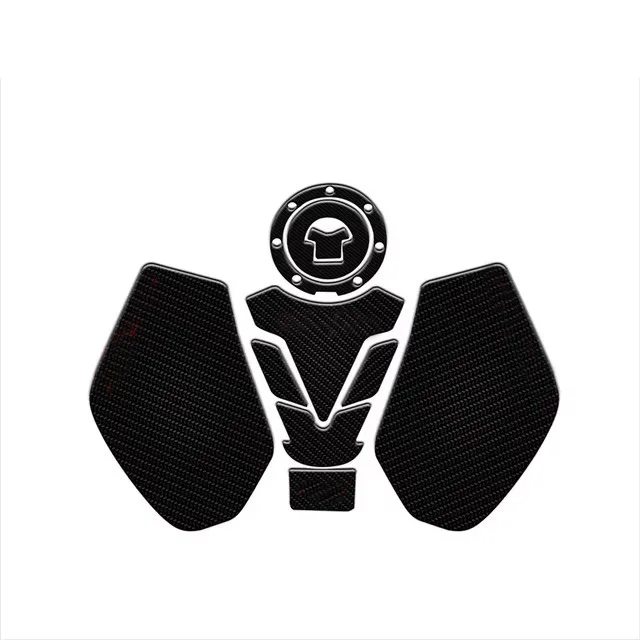 Nueva fibra de carbono, Protector de almohadilla de tanque de combustible para motocicleta, pegatina, funda para Honda CBR 600 RR CBR 600RR 2003-2006