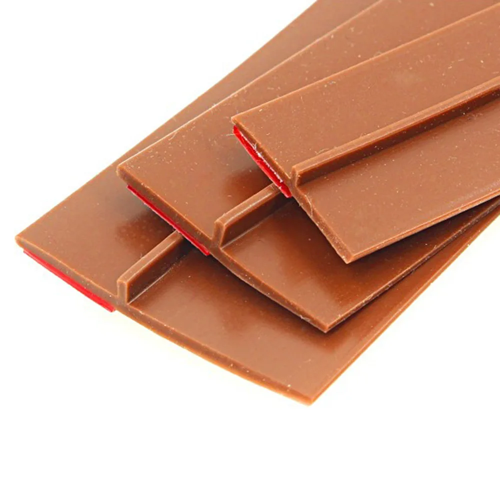 Practical Useful Sealing Strip Soundproof Waterproof 1 meter 1m Long 25mm Attachment Door Bottom Home PVC Repair
