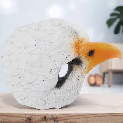 

Owl Shape Half Face Mask for Halloween Cosplay Mask Bird Beak Type Masquerade Costume Accessory Eagle Costume