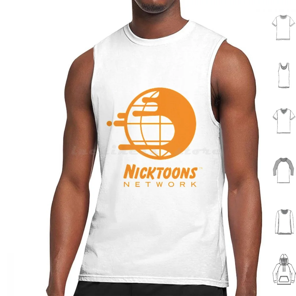 Nicktoons ( Old ) Tank Tops Print Cotton Nick At Nite Nick Nite Nick Toons Nicktoons Nick Cartoons Nick Angelica