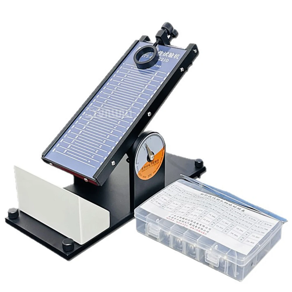 معدات اختبار لاصقة | جهاز اختبار الكرة الدوارة للأشرطة والملصقات الحساسة للضغط #6