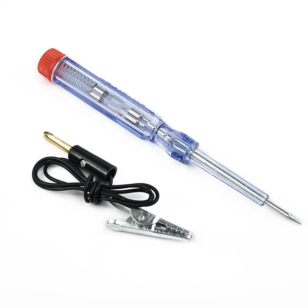 Electrical Voltage Tester Pen Probe Lamp Auto Car Light Circuit Tester Lamp Detector Diagnostic Test Tools DC 6V 12V 24V