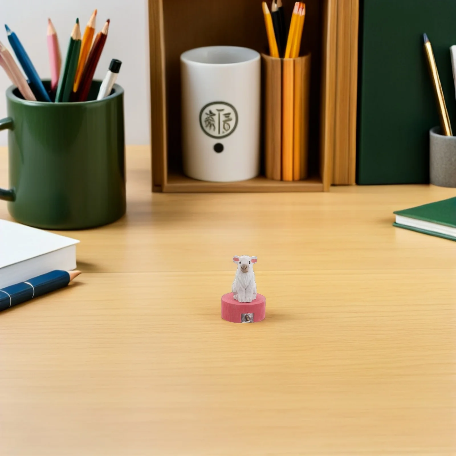 

Cute Wooden Animal Pencil Sharpener Sheep Manual Sharpener for School Student Art Office Supplies Kawaii Stationery