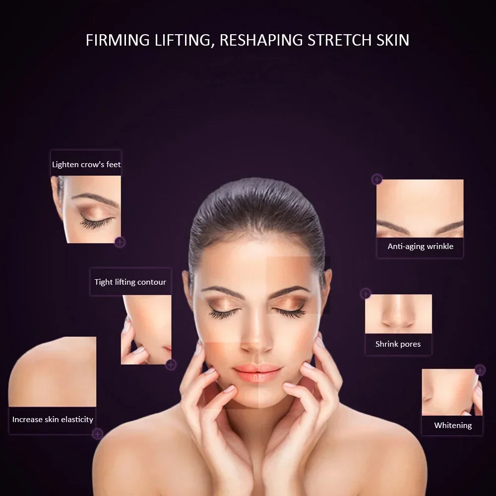 เครื่องยกกระชับผิวหน้า ลำคอ และผิวกาย - ยกกระชับผิวอย่างมืออาชีพ ดูแลผิวต่อต้านริ้วรอยแบบไม่ต้องผ่าตัด ใช้งานง่ายแบบไร้สาย พกพาสะดวก