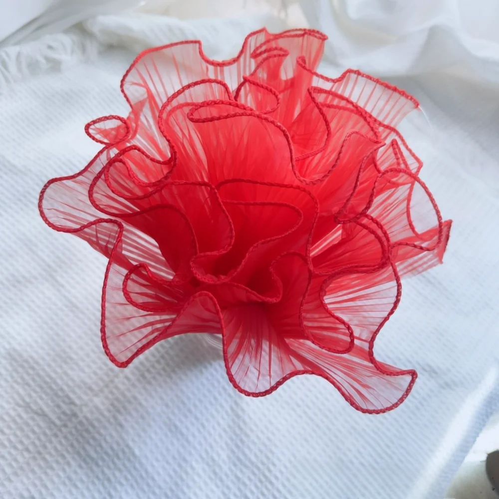 ผ้าก๊อซลายคลื่นสีมุกนุ่ม สำหรั - Papercraft Supply Ribbon บทวิจารณ์และราคา