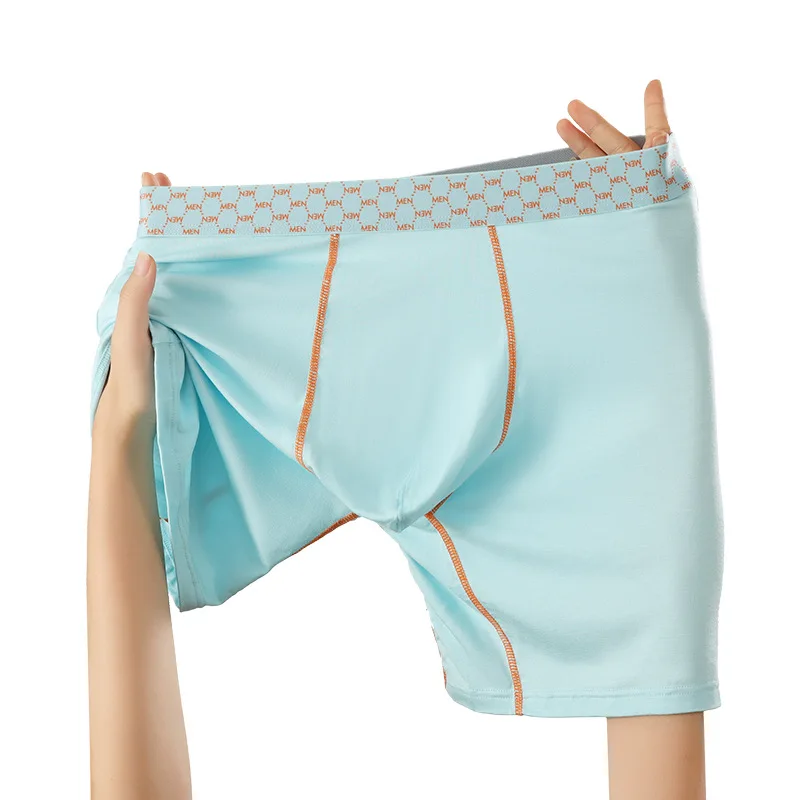 Men\'s Panties Extended Pants Casual Sports Mid-rise boxers Men\'s Yoga Short Sexy Pouch