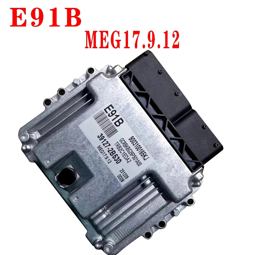 

39127-2B530 New ECU Original Car Engine Computer Board Electronic Control Unit MEG17.9.12 E91B Fit for Hyundai 39127 2B530