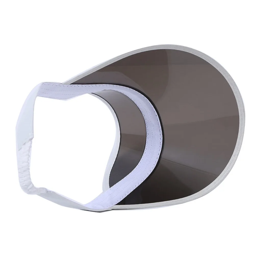 Gift Anti-UV Transparent Sun Visor Hat Sun-Proof Flexible Sunshade Hat Hiking Summer Sun Cap Unisex