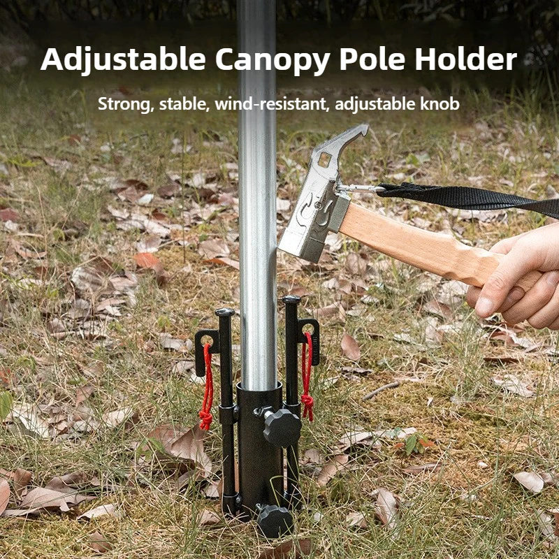 

HIKEMAN Регулируемый телескопический якорь для навеса - сверхмощные ветрозащитные колья для палатки для кемпинга, пеших прогулок и уличного снаряжения