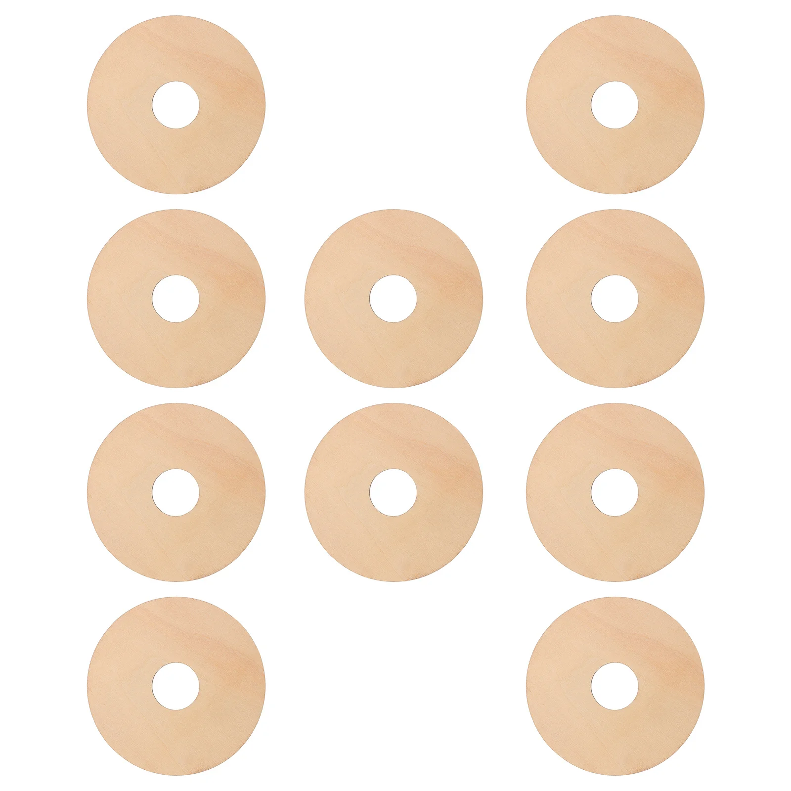 

10 шт., стабилизатор фитиля, деревянный многоразовый центрирующий инструмент для изготовления своими руками, большая подставка для банок, держатель