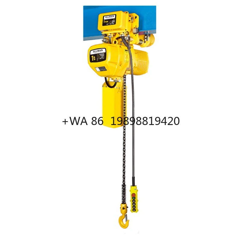 2 Ton  Electric Chain Hoist With Electric Trolley  Dual Speed Optional