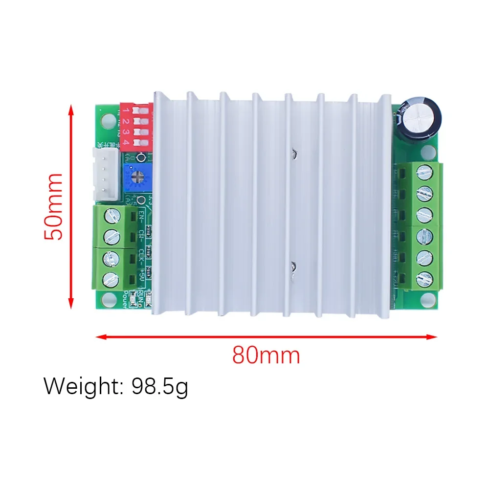 스텝퍼 모터 드라이버 보드 컨트롤러, TB6560 타각기 단일 축 컨트롤러 교체, DC 10-45V, TB6600, 4.5A