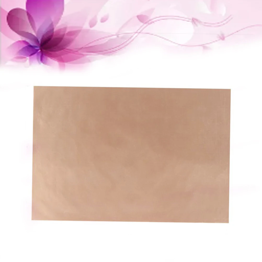 

6pcs Non-Stick Baking Mat 140Gsm Ptfe Coated Fiberglass Oven Liner For Cake Bread Cookie Brown Grill Pad Reusable High Temp