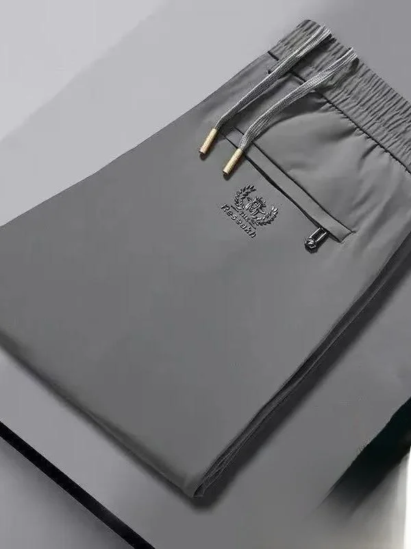 

Мужские летние тонкие свободные повседневные брюки, рабочая одежда Qui Dry, прямые брюки Faion Urban Sle, длинные брюки со средней талией