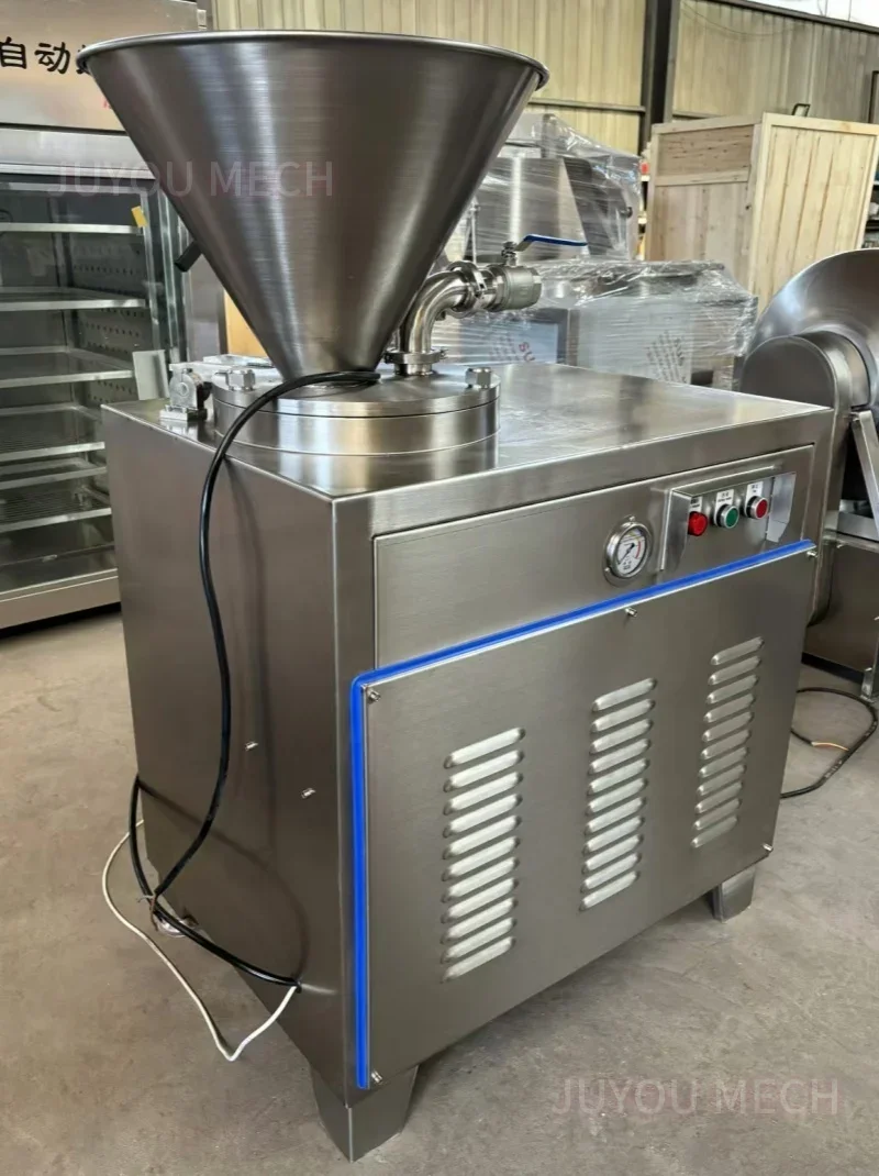 Heavy Duty Stainless Steel Hydraulic Automatic Sausage Stuffer Meat Filler for Hot Dog & Sausage Food Processing