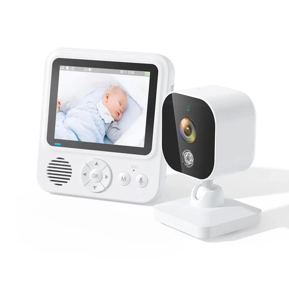 

Visture 2.8 Inch LCD Wireless Color Video Baby Monitor Night Vision Monitor Lullabies Surveillance Security Baby Camera