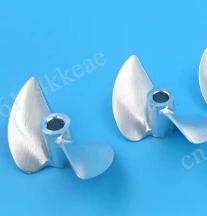 Front and back two-blade copper paddle diameter 36/37/38/40/42/45 mm Inner diameter 4mm 4.76mm Marine paddle
