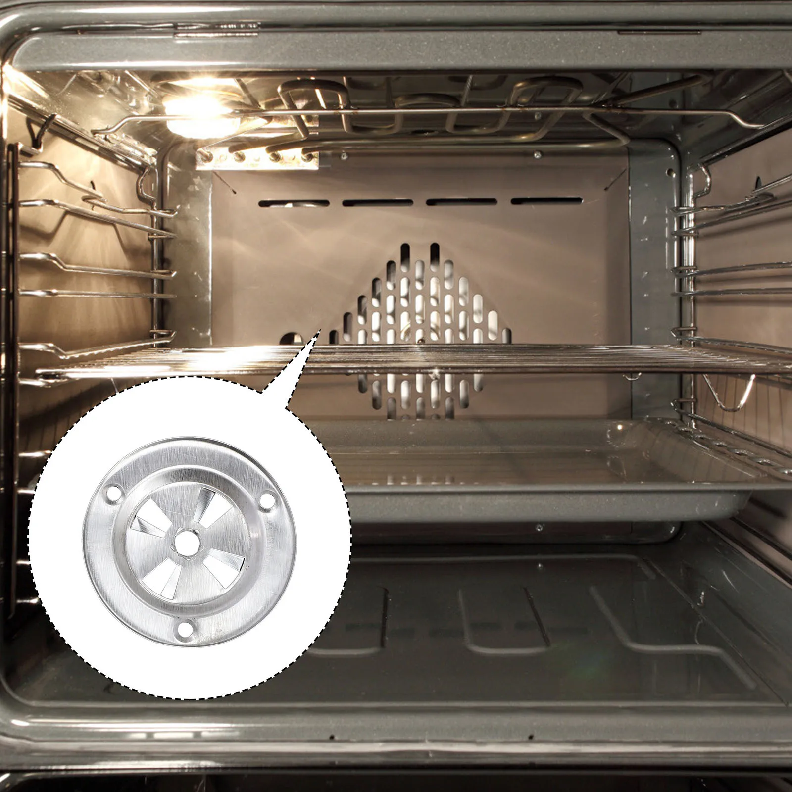 

2Pcs Stainless Steel Air Vent for Drying Oven Heat Dissipation Hole Replacement Part Damper Ventilation Device Oven Accessory