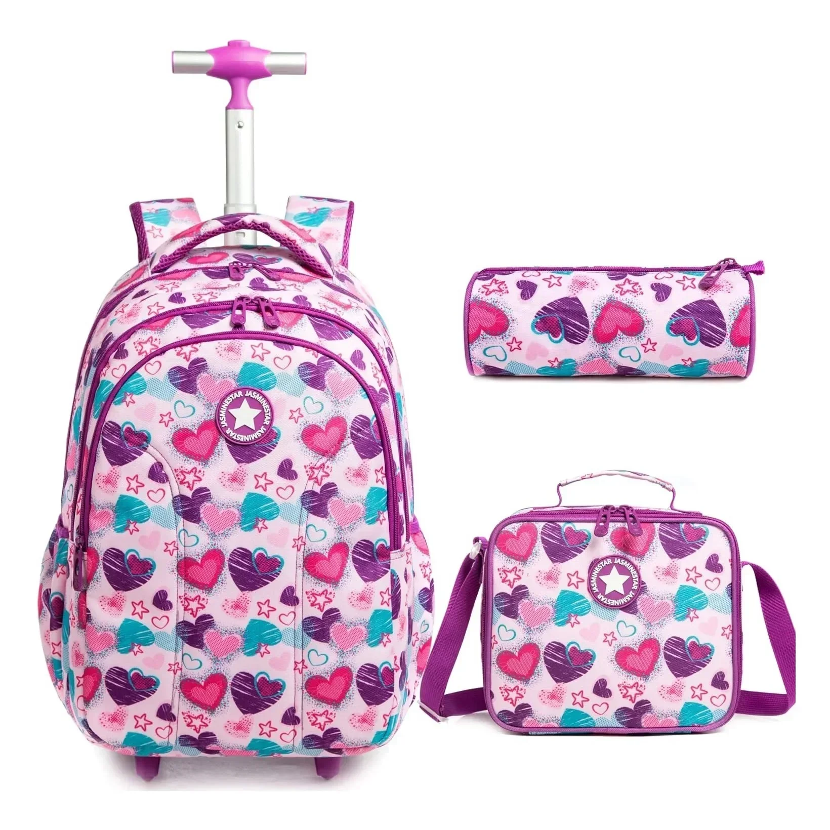 Mochila con ruedas para niños, mochila con ruedas para la escuela