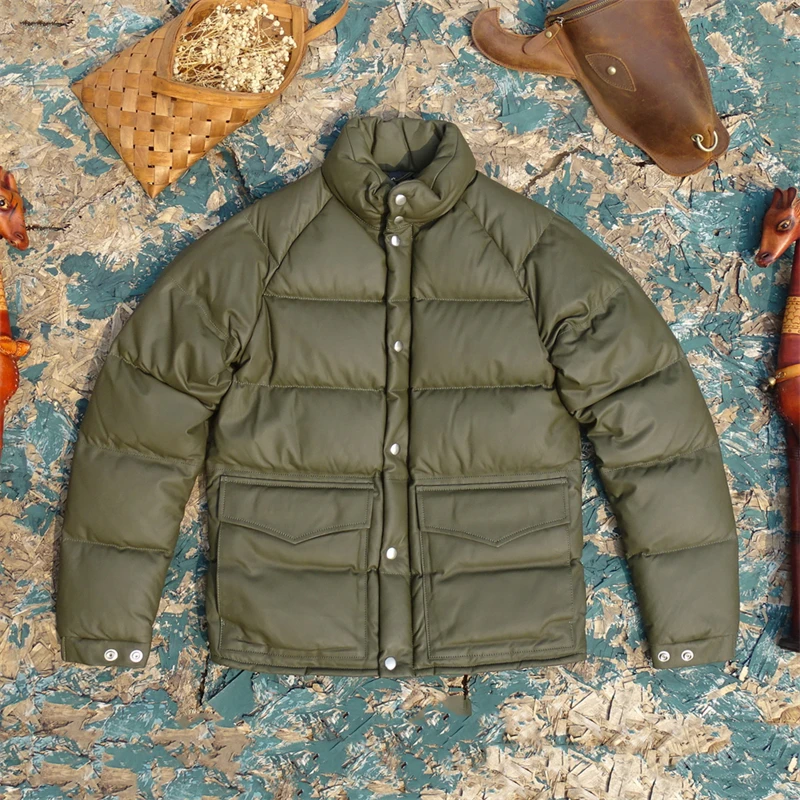 

Мужская зимняя куртка Curphey Wooden Village из натуральной овчины, утепленная, модная, городская, для мужчин