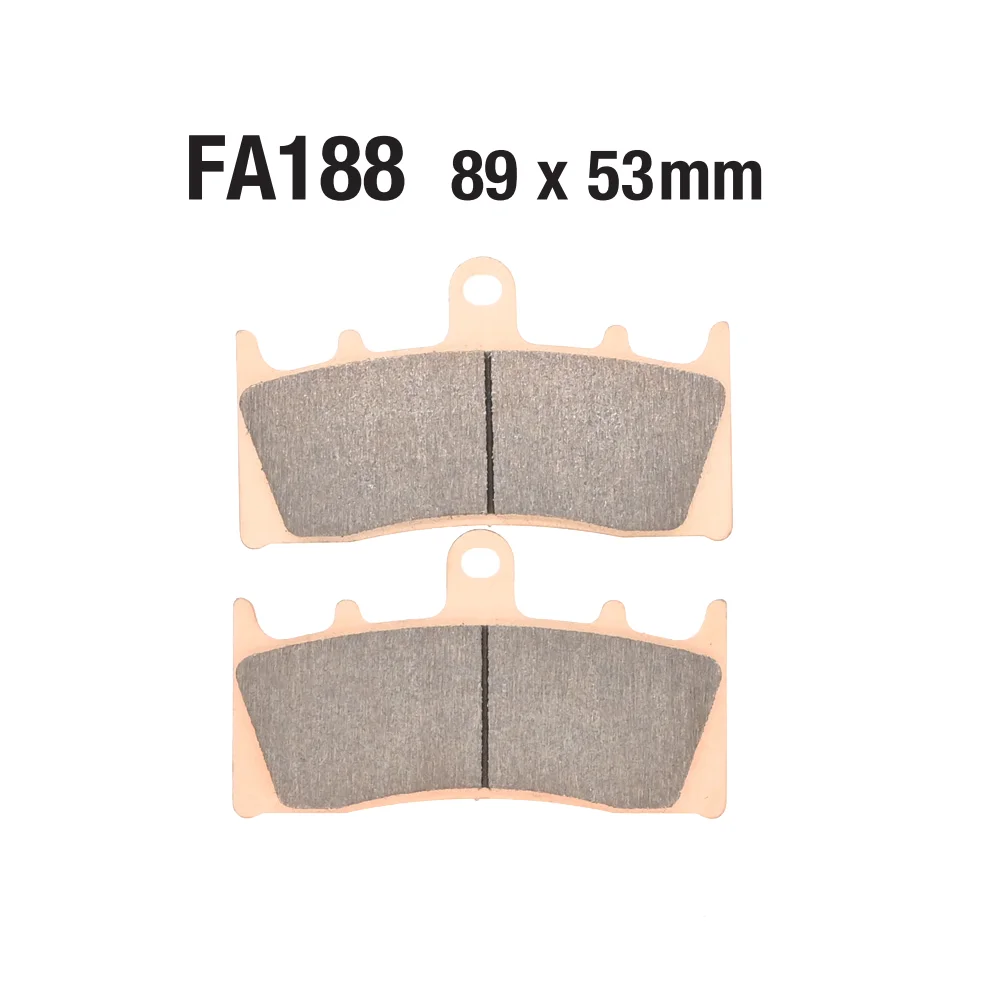 USERX Motorcycle copper sintered brake pads FA188 FA200 FA201 FA261 FA452 FA640 FA682 FA683 FA717 FA726