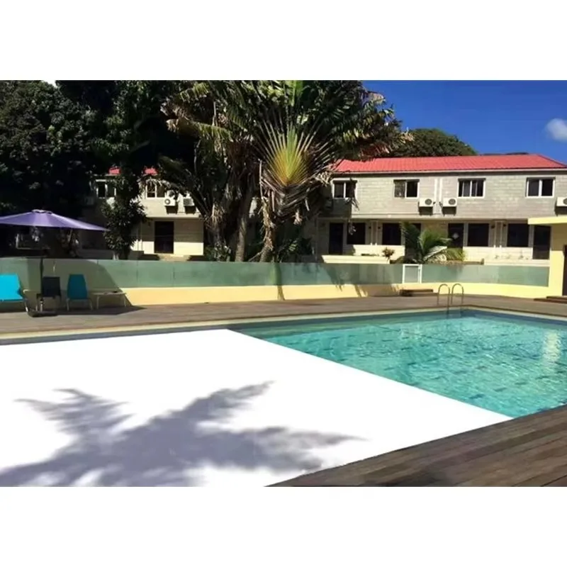 Any Size Custom Automatic Roller Pool Cover Aluminum Track Solar Powered Electric Heat Insulation Pool Protection Cover Outdoor