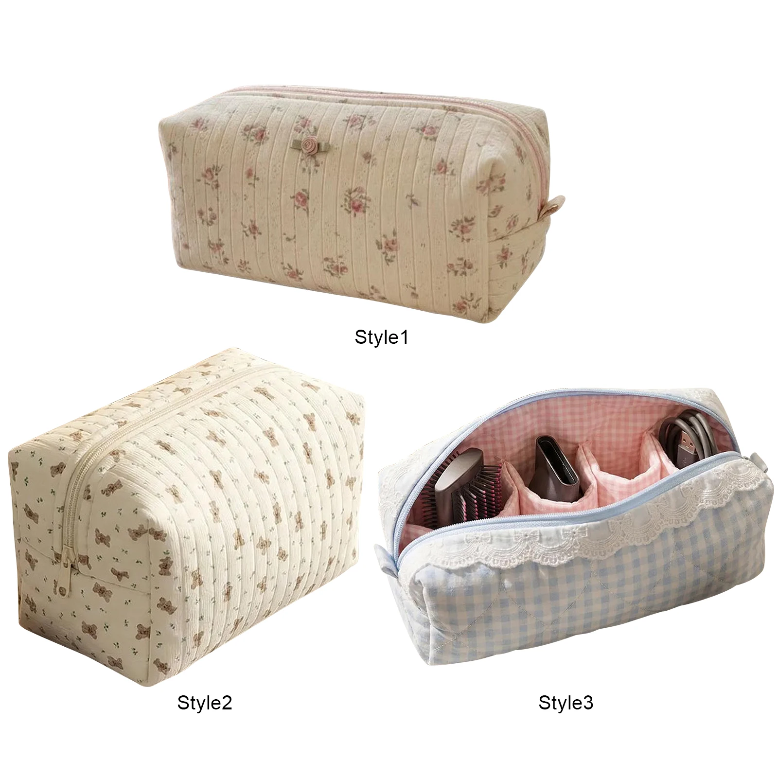 

Сумка для хранения туалетных принадлежностей с застежкой-молнией и несколькими отделениями, органайзер для карандашей, дорожная косметичка большой вместимости для женщин и мужчин