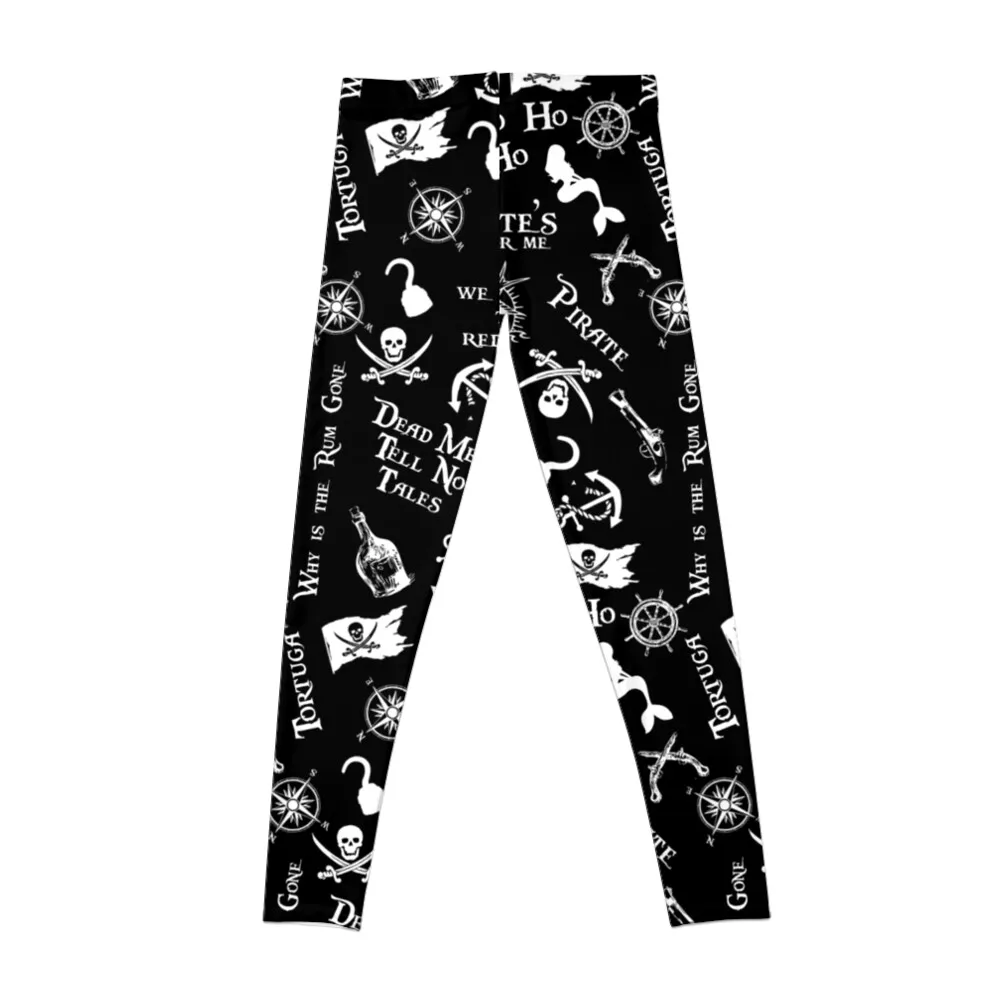 Pirate Design Leggings high waist push up tights for sports shirts gym sport set Womens Leggings