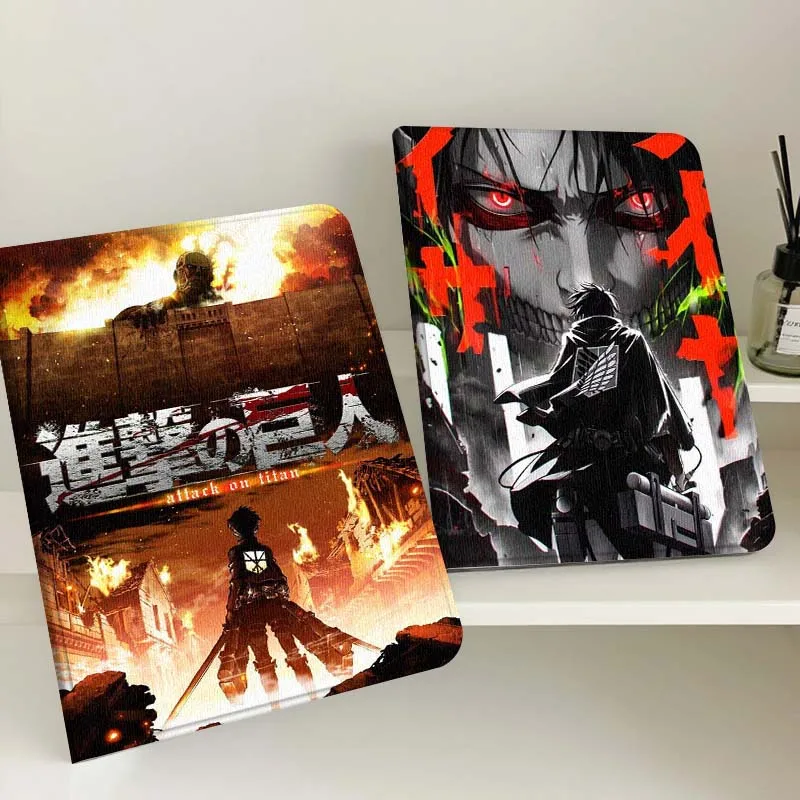 

Attack on Titan Anime Gift Tablet Case For Samsung Tab Galaxy S6 S11 A A7 A8 A9 A11 10.1 10.4 10.5 Plus Lite