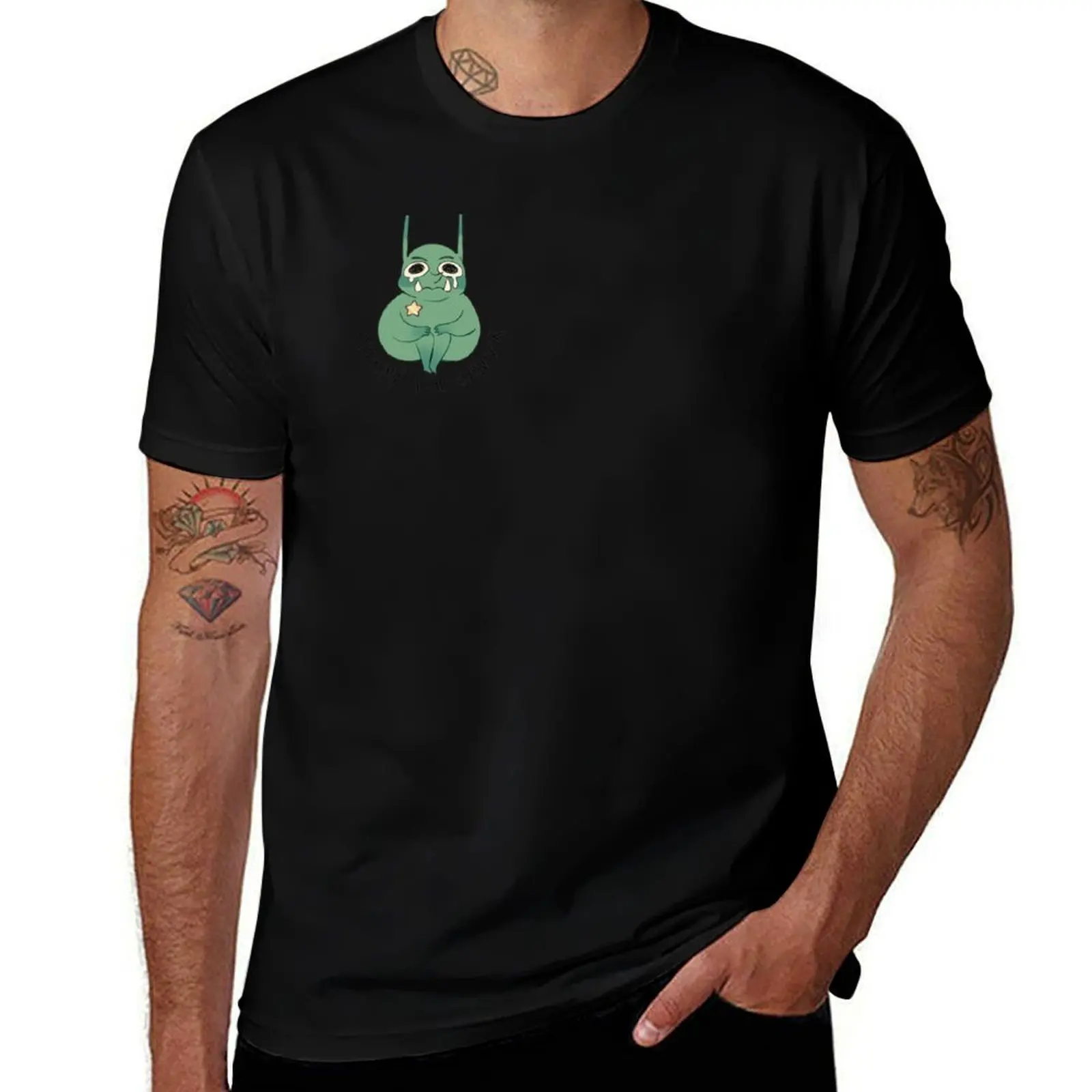 

fit man Goblin for Ache t man Tummy cotton shirts slim funny T-Shirt Survivor men shirts t t for shirts