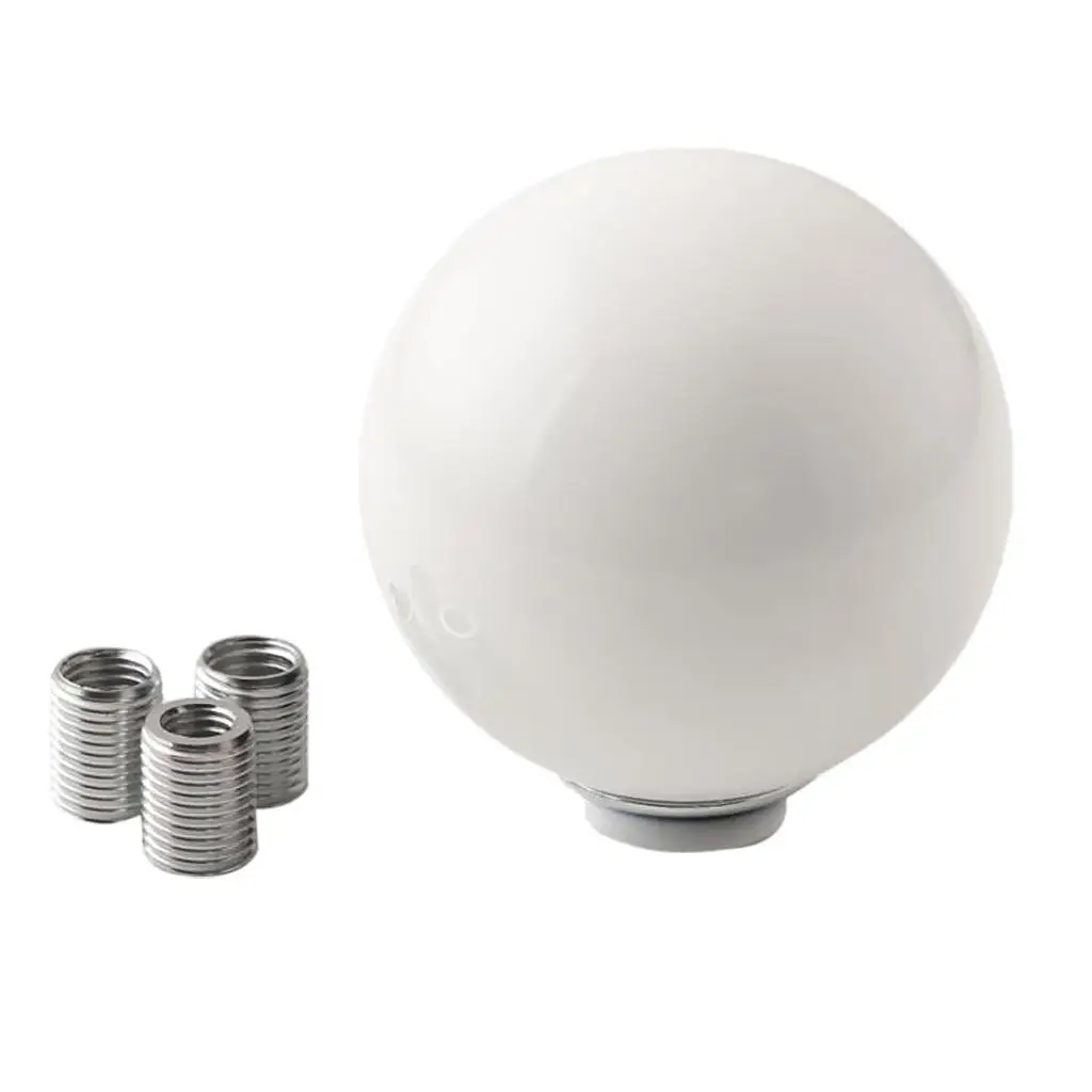 

Круглый белый акриловый рычаг ручной переключения передач для адаптера автомобильной ручки, универсальная посадка