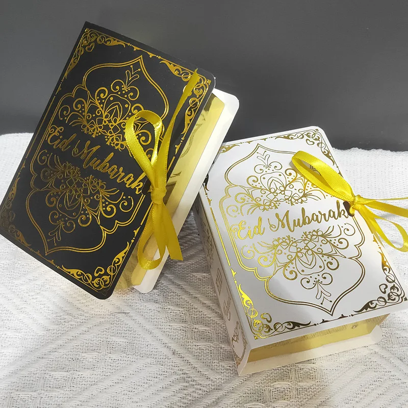 EID Mubarak Decor Candy Box Aid Ramadan Decorations 2025 Islamic Muslim Decor Ramadan Kareem EID Al Adha Ramada Cornucopia