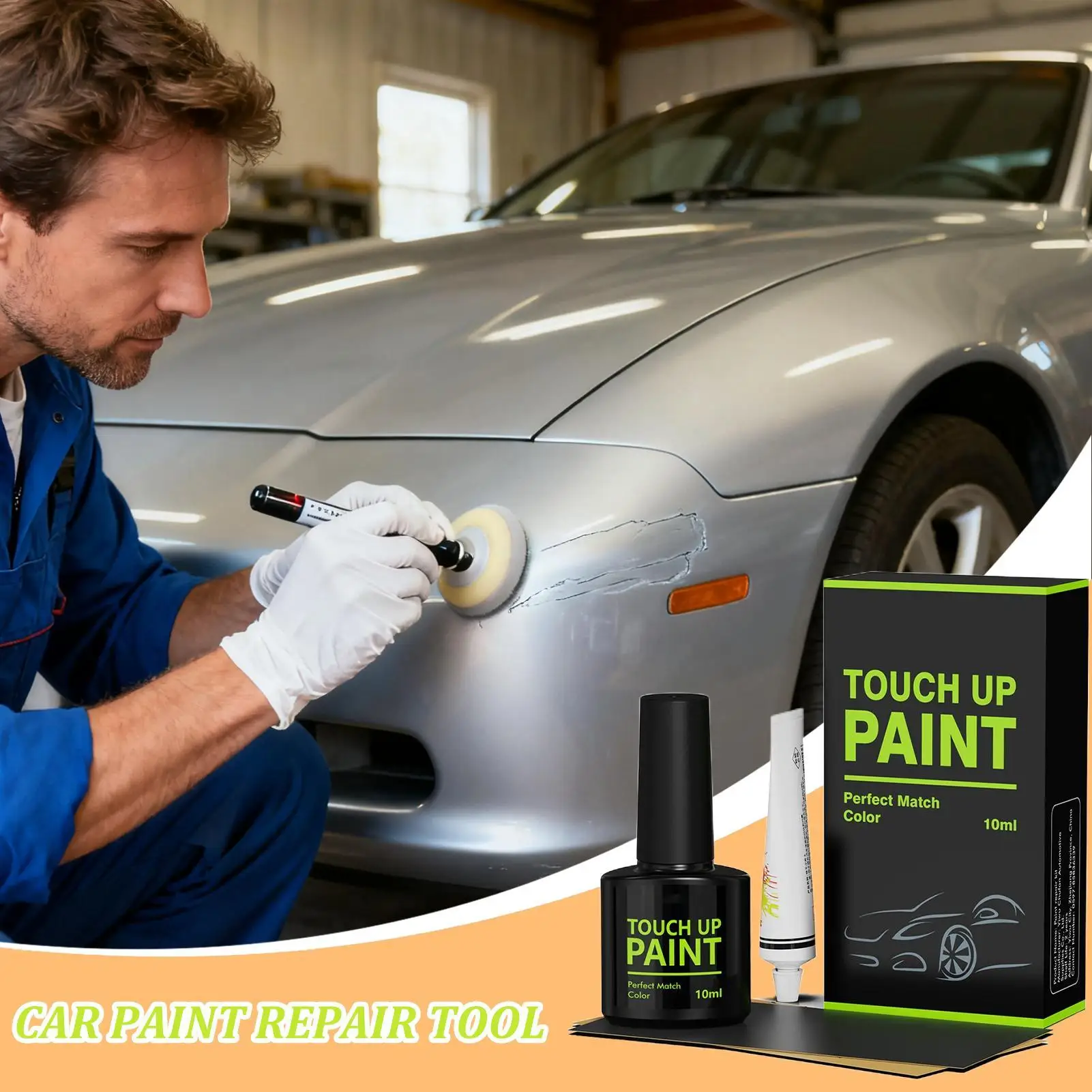 For Tesla Model Y/3 Auto Paint Repair Pen Safe UV Protection Professional Remover Car Touch Up Pen For Interior Exterior Bumper