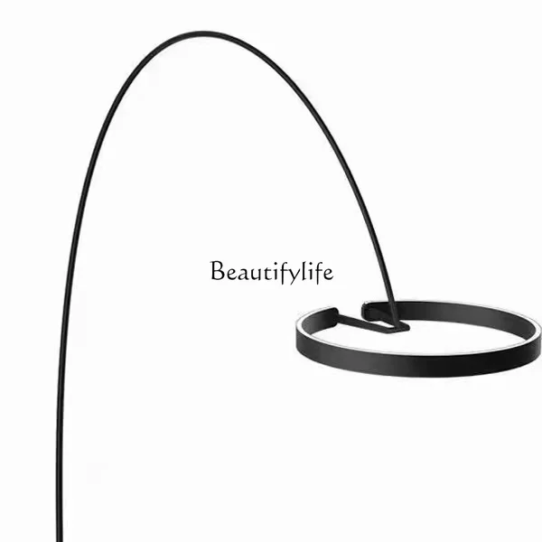 02**Living room light luxury high-end villa study bedroom high value fishing floor luminous body