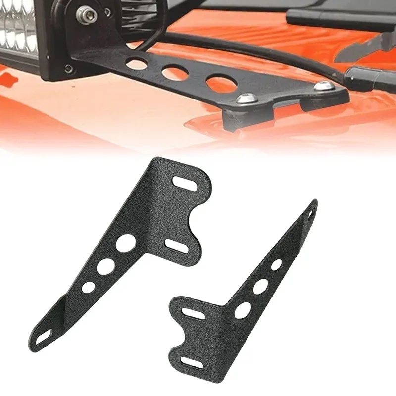 Led Work Light Mounting Bracket Engine Cover Windshield Led Bar Holder for Jeep Wrangler Jk 2007-2017 Car Accessories