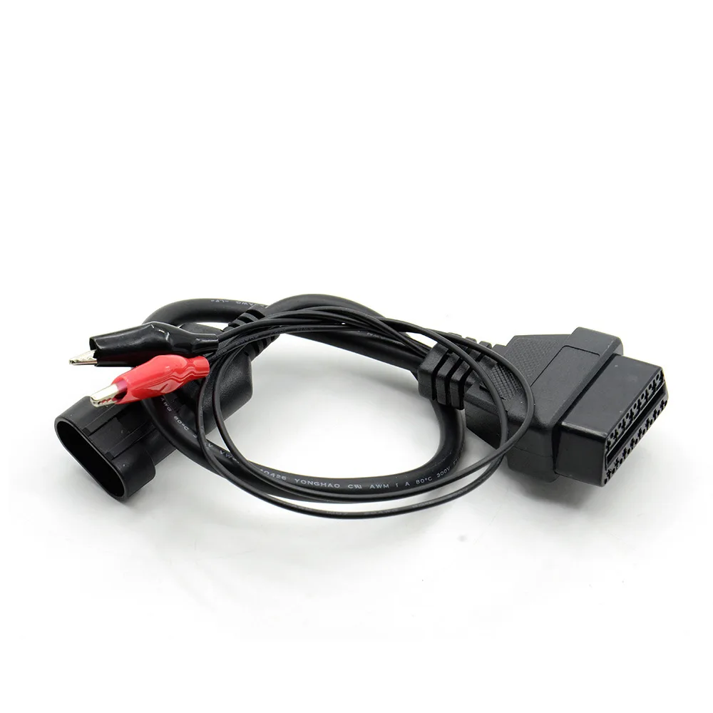 Latest OBD2 Cable 3Pin To 16Pin for Fiat for Lancia for Alfa Remeo Plug Connector Adapter Car Extension Diagnostic Cables Line