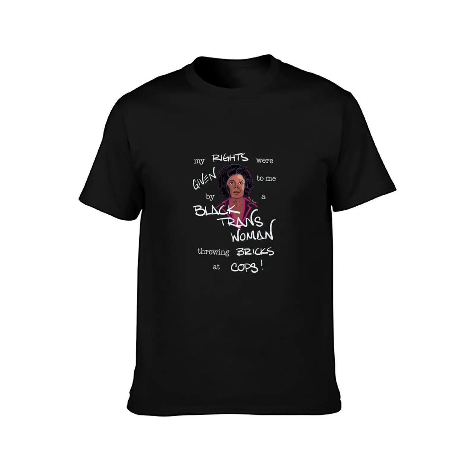Miss Major (all proceeds to Miss Major’s Monthly Giving Circle) T-Shirt Basic Short Sleeve Cotton Blend T-Shirt