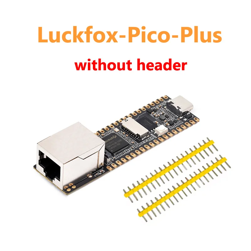 LuckFox 피코 플러스 리눅스 마이크로 개발 보드, RV1103 록칩 AI 보드, ARM Cortex-A7, RISC-V MCU, NPU, ISP 프로세서 통합