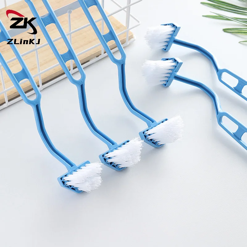 1/2/4Pcs Portable Curved Toilet Brush Angle Handle  Cleaning Brush Multi‑Function Bathroom Household Cleaning Accessories