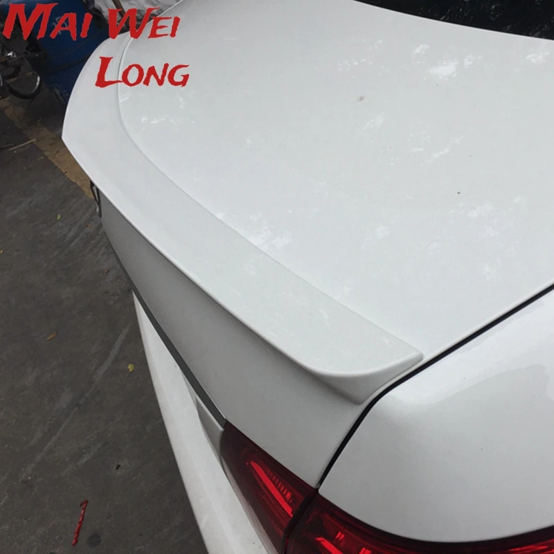 For Mercedes - Benz W212 E320 E260L E300L E63 spoiler ABS Material Car Rear Wing Primer Color spoiler for 2008-2015 W212 4 doors