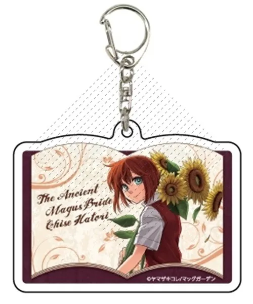 Spiel Hatori Chise Elias Ainsworth Eriasu Einzuwasu Schlüsselanhänger Puppe Anime Acryl Schlüsselanhänger Anhänger als Geschenk
