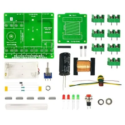High-voltage electromagnetic gun diy kit primary coil boost module electronic technology small production model