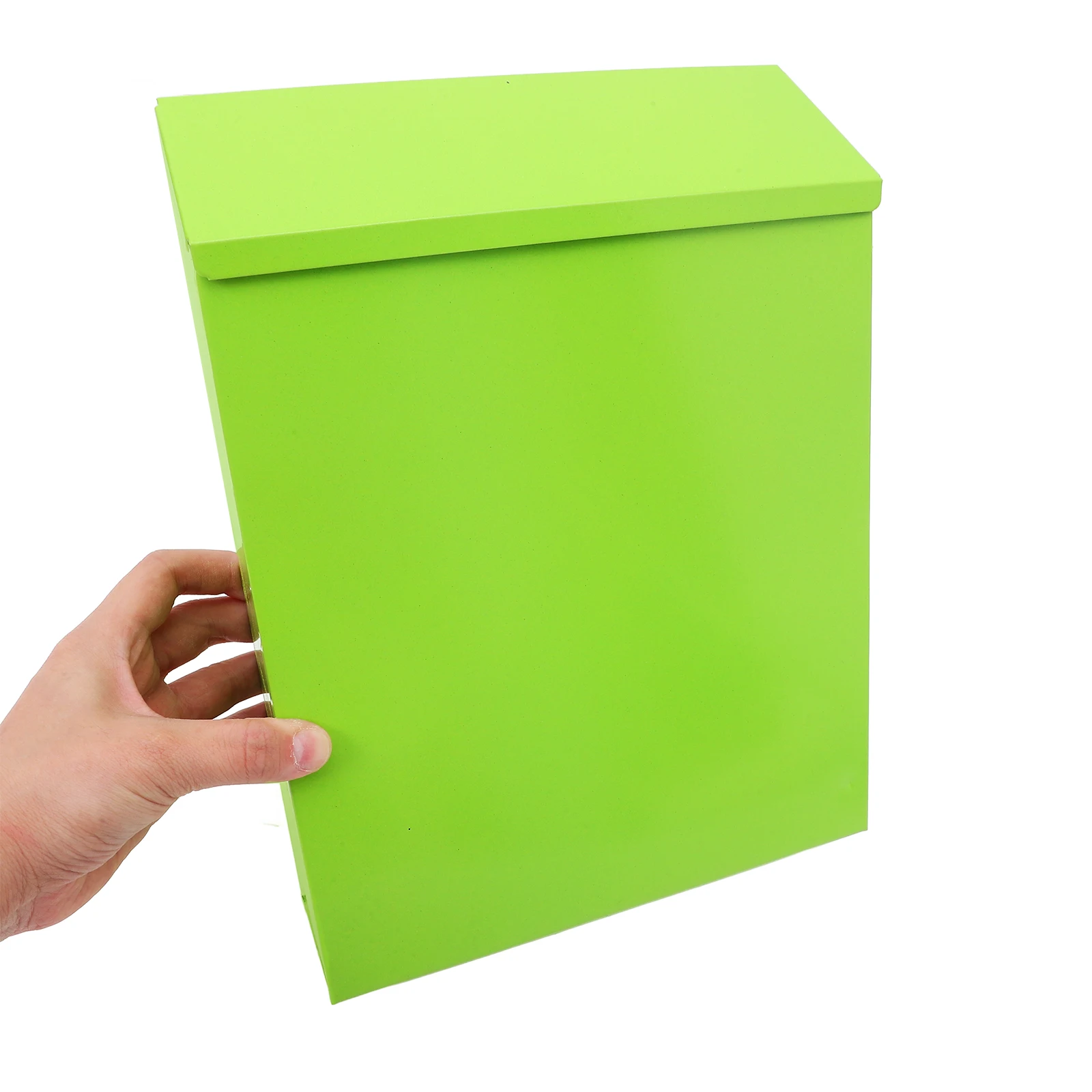 

Vintage Letter Box Wall Mount Iron Mailbox Retro Style Home Office Outdoor Secure Lock Decorative Metal Storage