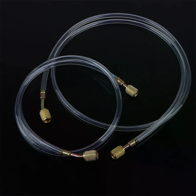 Air Conditioning Fluoride Hose Add Fluoride Tube Transparent Tool Parts Air Conditioning Fluorine Refrigerant Repair Tool