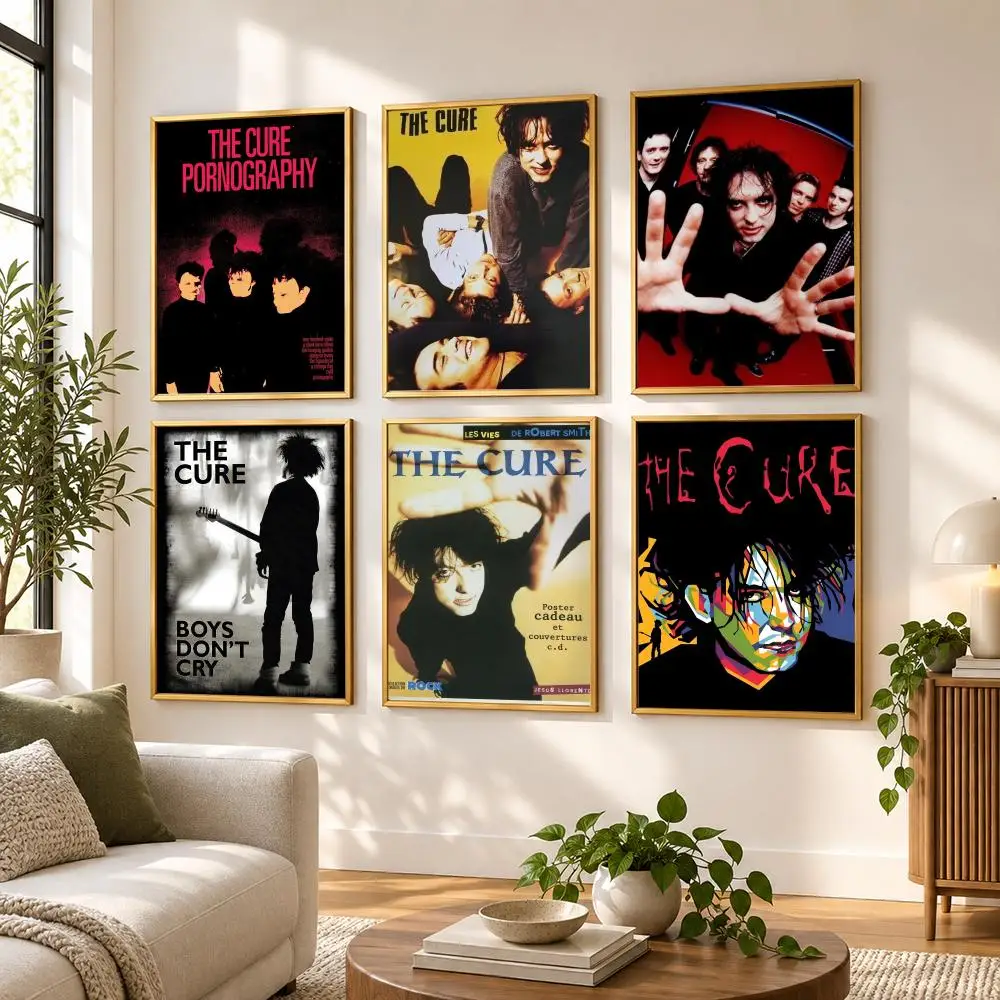 The Cure BAND Poster HD art sticky wall waterproof home living room bedroom bar aesthetic decoration